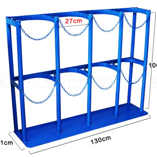 4 lü 50 lt Tüp Sabitleme Aracı Standı
